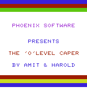 'O' Level Caper, The